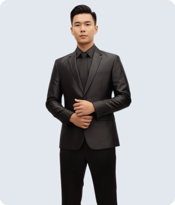 เช่าชุดสูทดำชาย